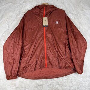 Nike ACG Cinder Cone Windproof Jacket Cinnamon DB0978-245 Men Size XL NWT